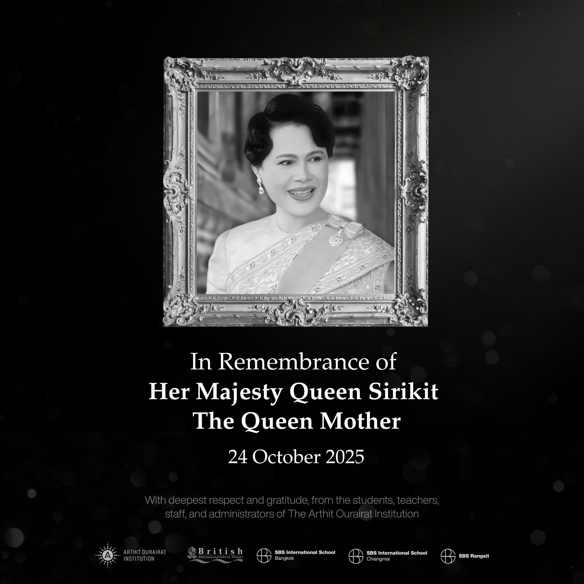 The Late Queen Mother Mourning Period